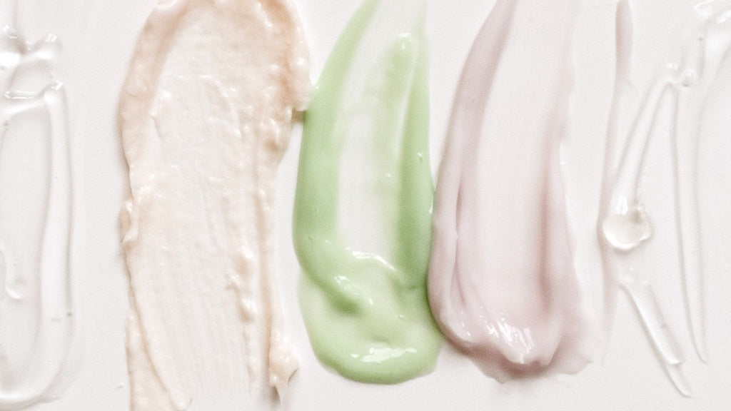 Different types of skincare product to hydrate and moisturise